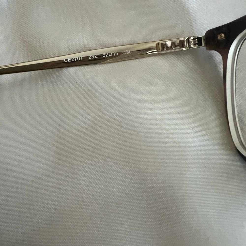 Authentic designer eyeglasses.